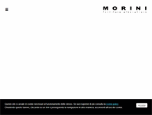 Tablet Screenshot of morinionline.it